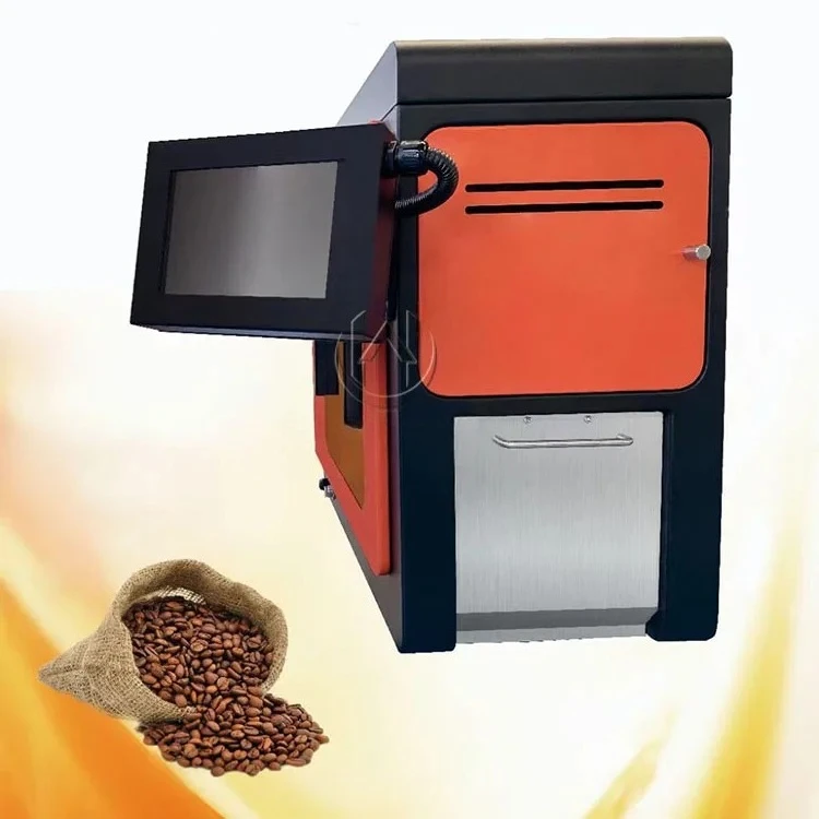50-150kg/h Mobile Mini Coffee Bean Color Sorting Machine Shape Separator Equipment