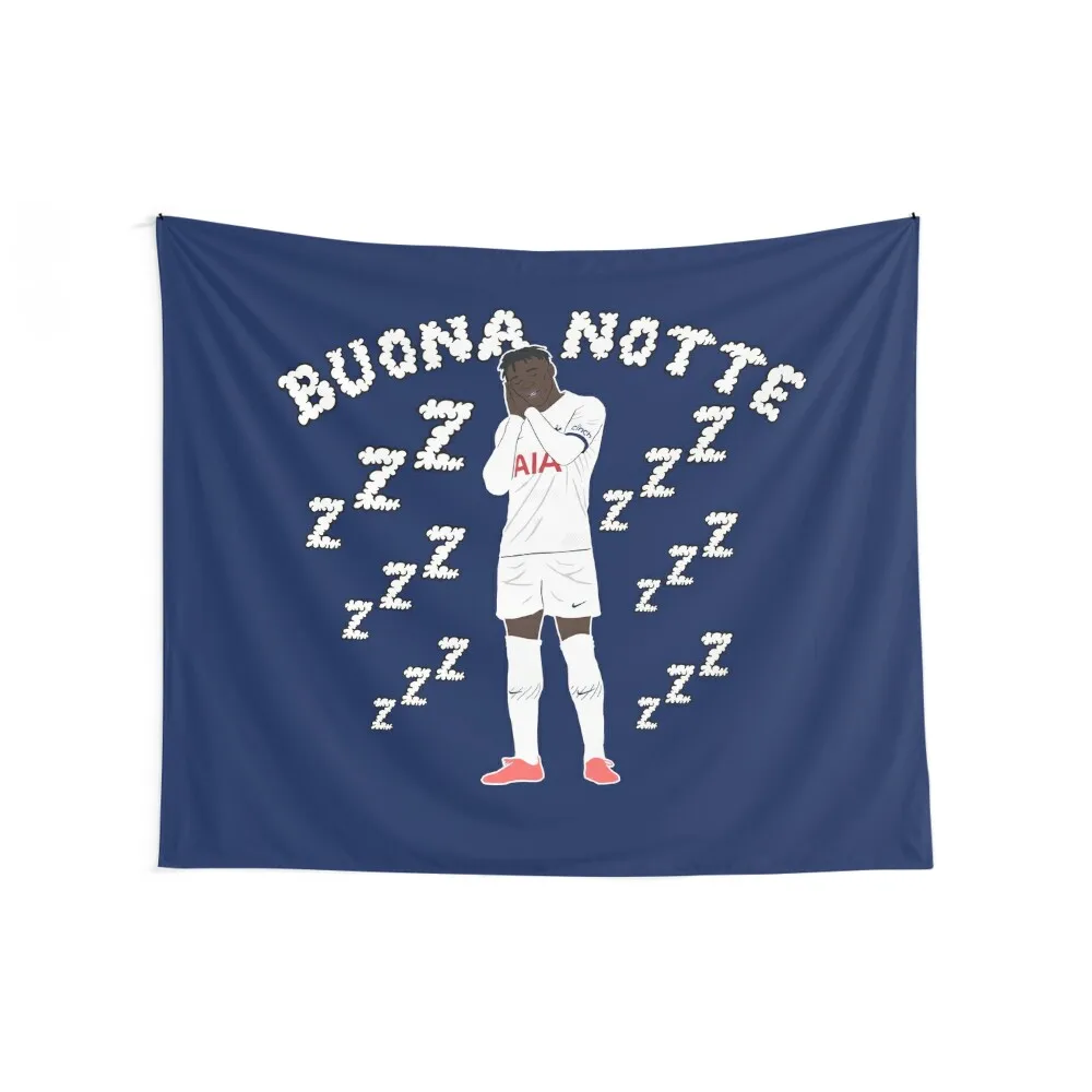 Destiny Udogie Tottenham Buona Notte Tapestry Room Decorator Nordic Home Decor Wallpapers Home Decor Tapestry