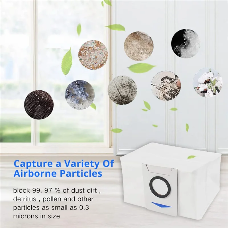 

LLCS-пылесборник для Ecovacs Deebot T20 OMNI/T20/T20 Max/T20 Pro/X1 OMNI/ X1 TURBO/ T10 OMNI/T10 TURBO Замените пылесборник
