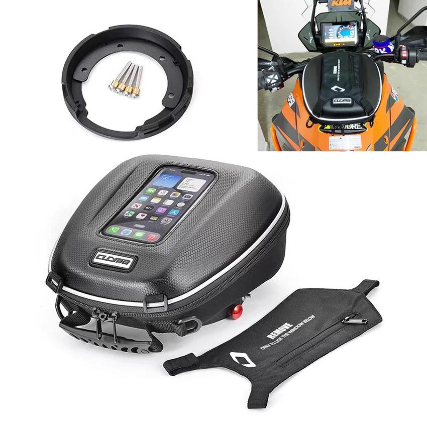 

Motorcycle Fuel Tank Bag With Quick Lock For KTM 1050 1090 1290 Super Duke ADV Waterproof Racing Luggage Bags Storage Box