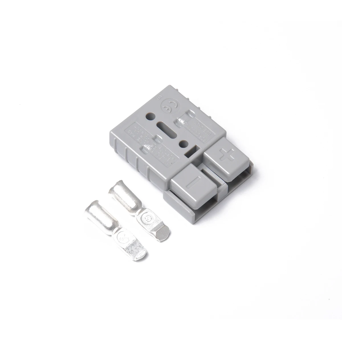 

50A 600V Quick Connect Terminals 25Cm Cables Grey High Current Low Voltage Plug For Solar Panels Trailers Caravans