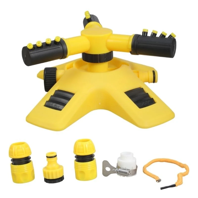 

Intelligent Irrigation Sprinkler With 360° Sprayer Pattern Interconnectable Design For Customizable Water Distribution
