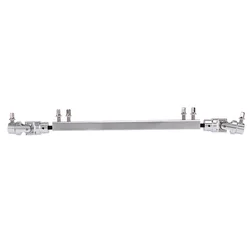 Double Kick Drum Pedal Drive Shaft Pedal Arm Linking Bar Drum Connecting Rod Silver