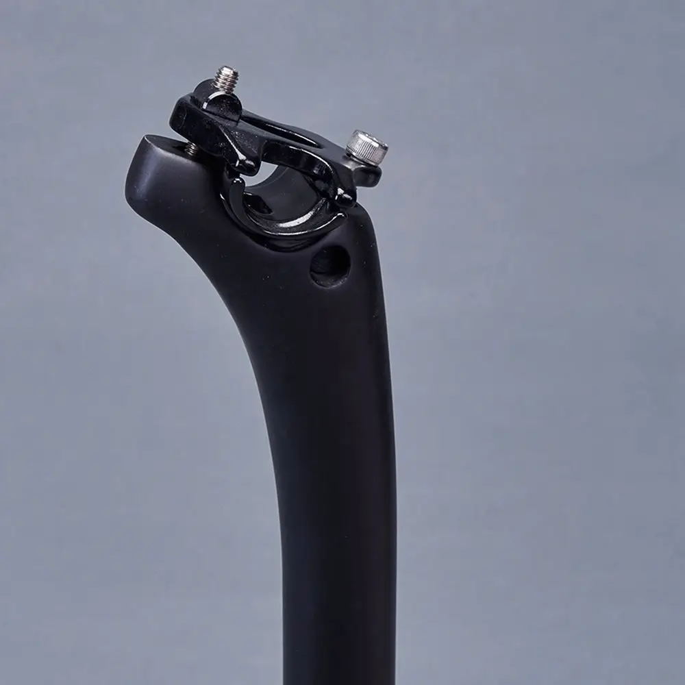 أسود ماتي الكربون دراجة Seatpost إزاحة 20 مللي متر الدراجات الجبلية مقعد أنبوب الطريق الدراجة الجبلية مقعد آخر أجزاء 27.2/30.8/31.6 مللي متر