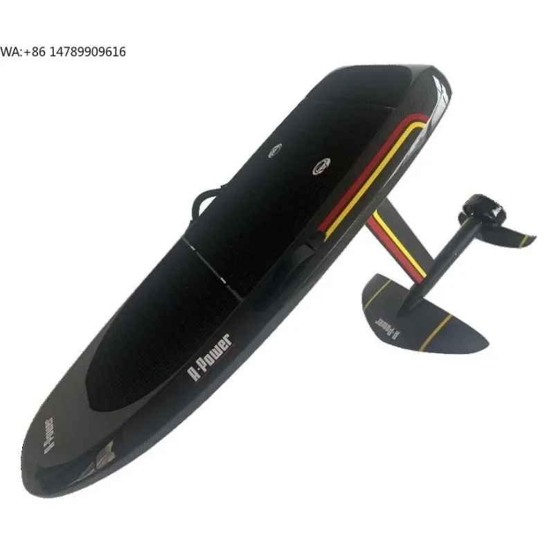 Tabla de surf eléctrica para deportes acuáticos ArtPower AP--EF08B Tabla eléctrica de fibra de carbono de alta calidad con hidroala de alto rendimiento