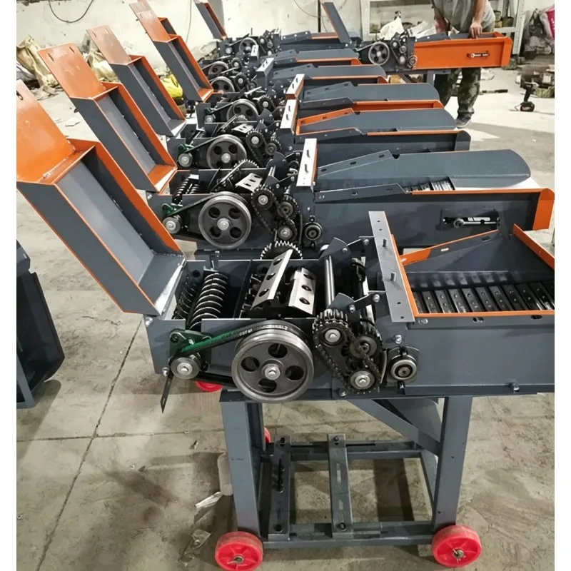 Diesel Engine Chaff Cutter Machine 3t/h Straw Silage Forage Chopper Maize Grinder Cow Sheep Farm Animal Feed Processing Machine