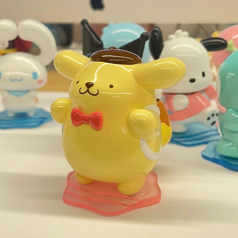 

Подлинные персонажи назад назад серии Kuromi Melody Cinnamoroll Pochacco Pom Pom Purin фигурка модель игрушка кукла подарок