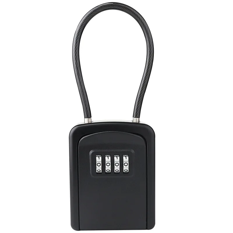 Waterproof High Quality Portable Key Lock Box for Outside and Inside Realtor Lockbox for House Keys Combination Key Hiders