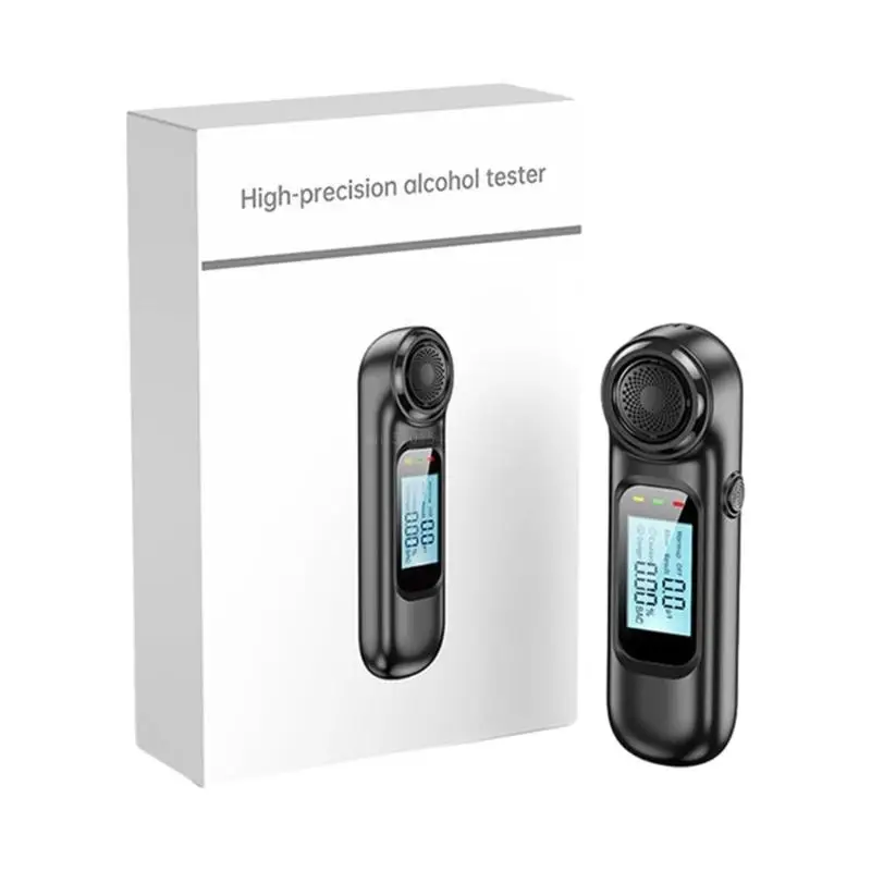 Portable Breathalyzer Compact and User Friendly Breathalyzer Testing Device ABS for Driver & Officers Q81C