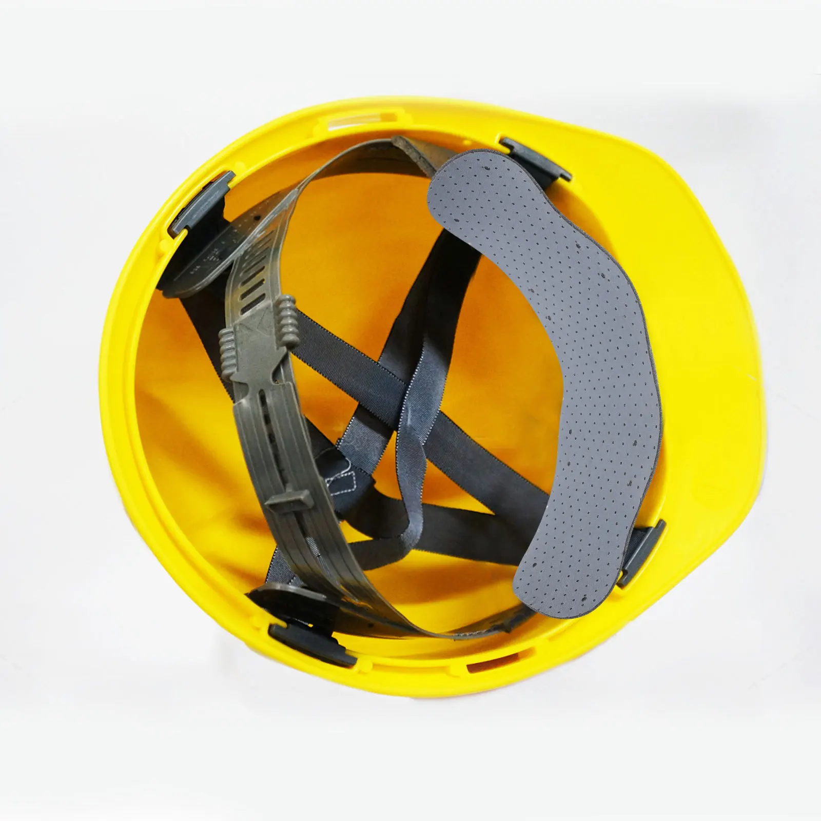 6 قطع من بطانة القبعة الصلبة الممتصة للعرق، مادة قطنية ثابتة لأقصى قدر من الراحة والمتانة، عصابة رأس القبعة الصلبة #5