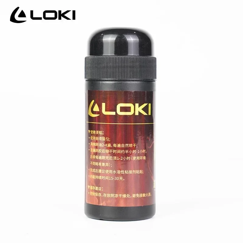 오리지널 LOKI 탁구 부스터 Rxton 스페셜 블랙 오일 성능 탁구 용해성 본드 오일 VOC 튠 접착제 100ml