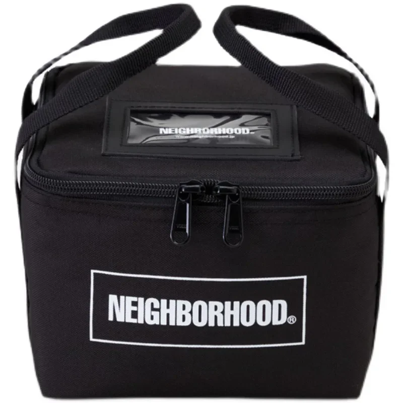 NEIGHBanktop-Sac repas noir étanche, salle de bain, OD, NBHD, ECASE, camping extérieur, vaisselle, rangement portable, 3