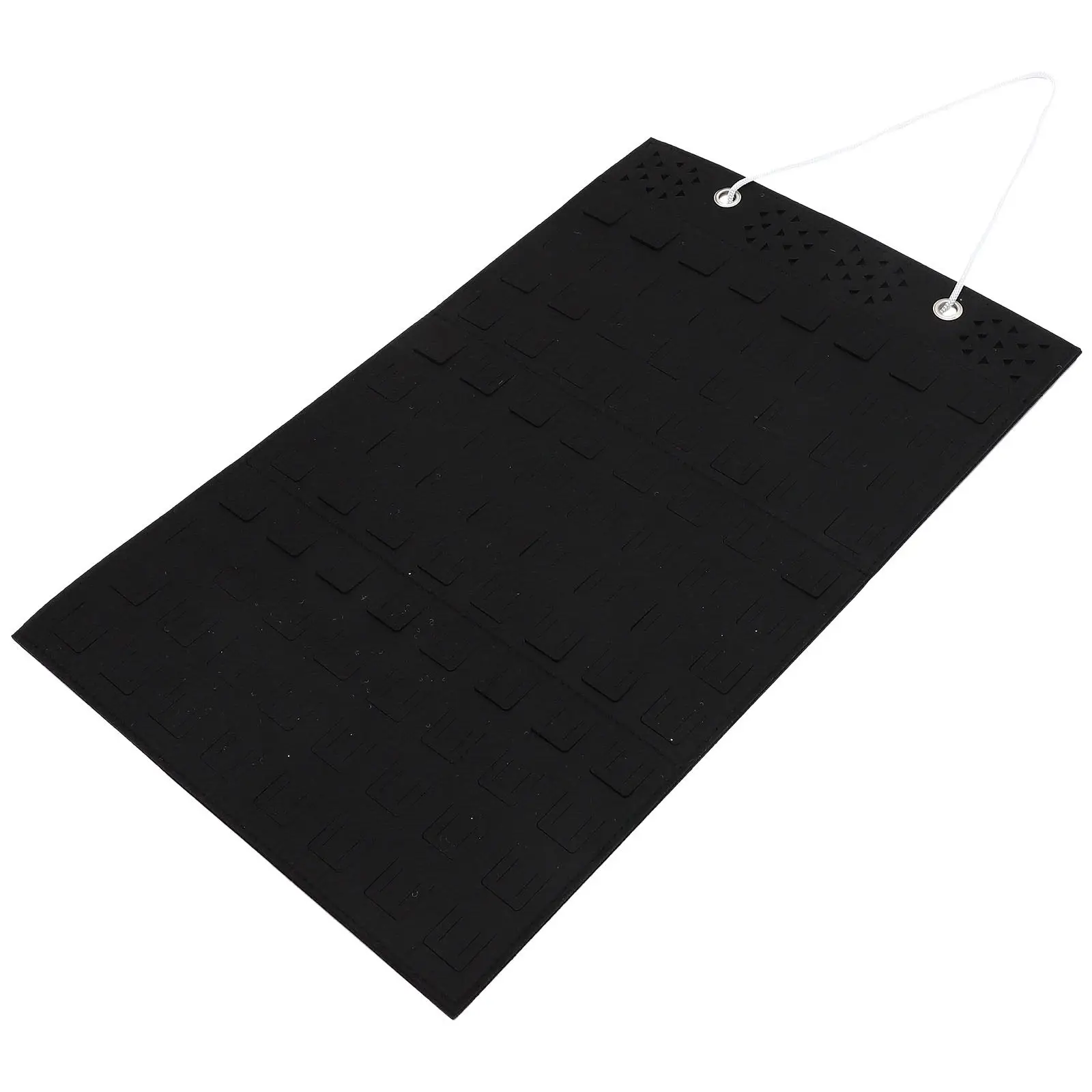 

Подвесной органайзер для украшений: войлочная сумка для хранения, держатель для ожерелий, серег, браслетов, для гардероба, демонстрационная сумка, декор для дома и стен