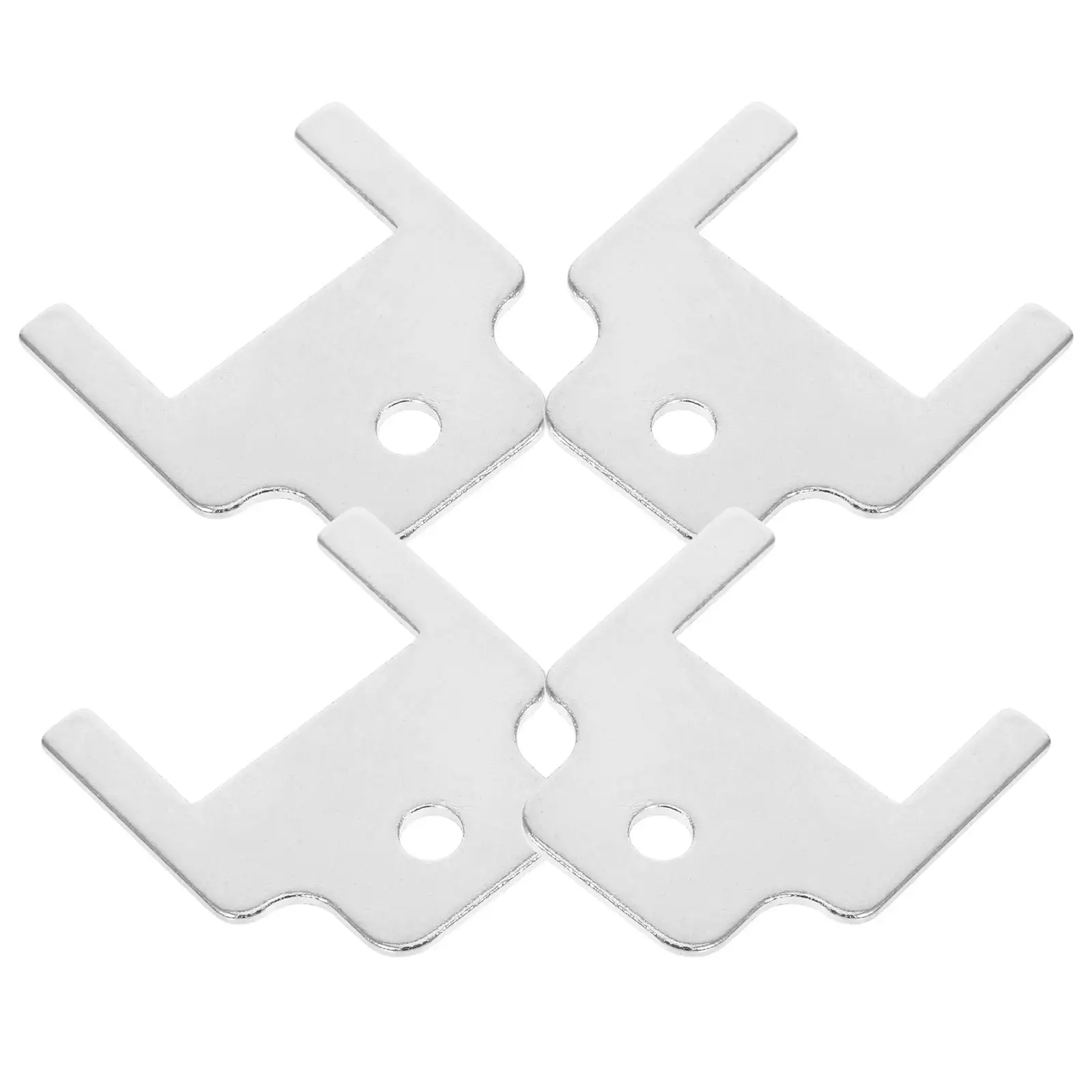 

4pcs Tissue Dispenser Key Metal Toilet Paper Case Opening Lock Hand Towel Napkin Replacement Public Restroom Supply