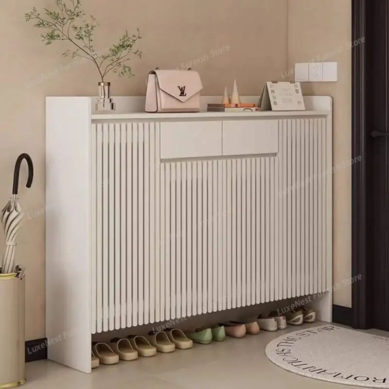 

Hardware Expandable Shoe Cabinet Drawers Wooden Entrance Corner Shoe Rack Storage Organizer Muebles Para Hogar Room Furnitures