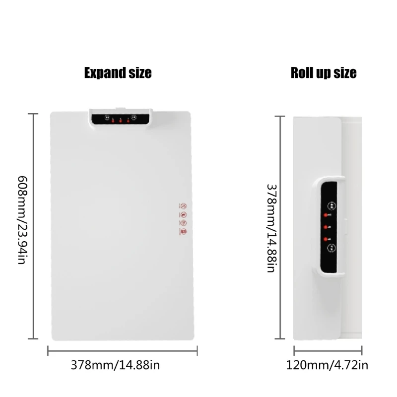 Electric Heated Tray with Adjustable Temperature for Restaurants and Home Use A6HB
