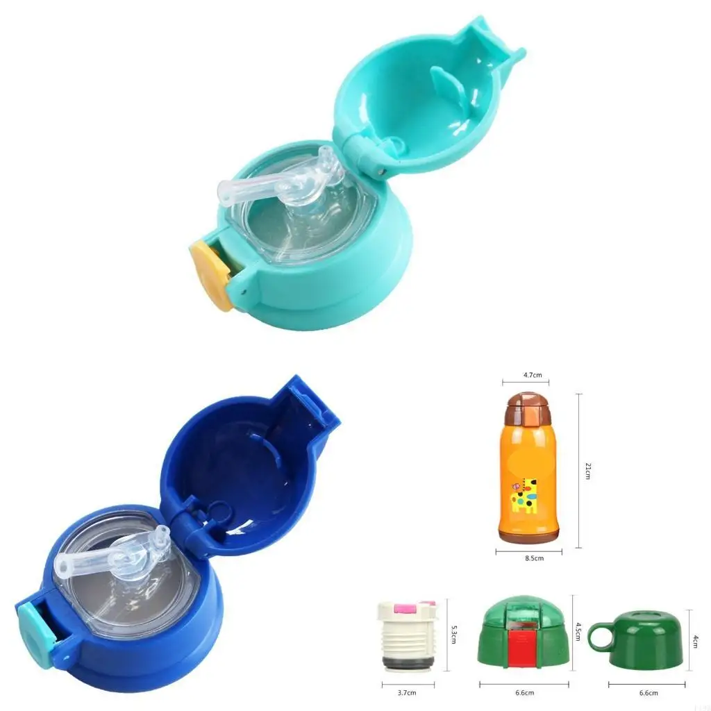 F19B Durable Plastic  Cover Vacuum Flsak Bottle Lid  Cap Jumping