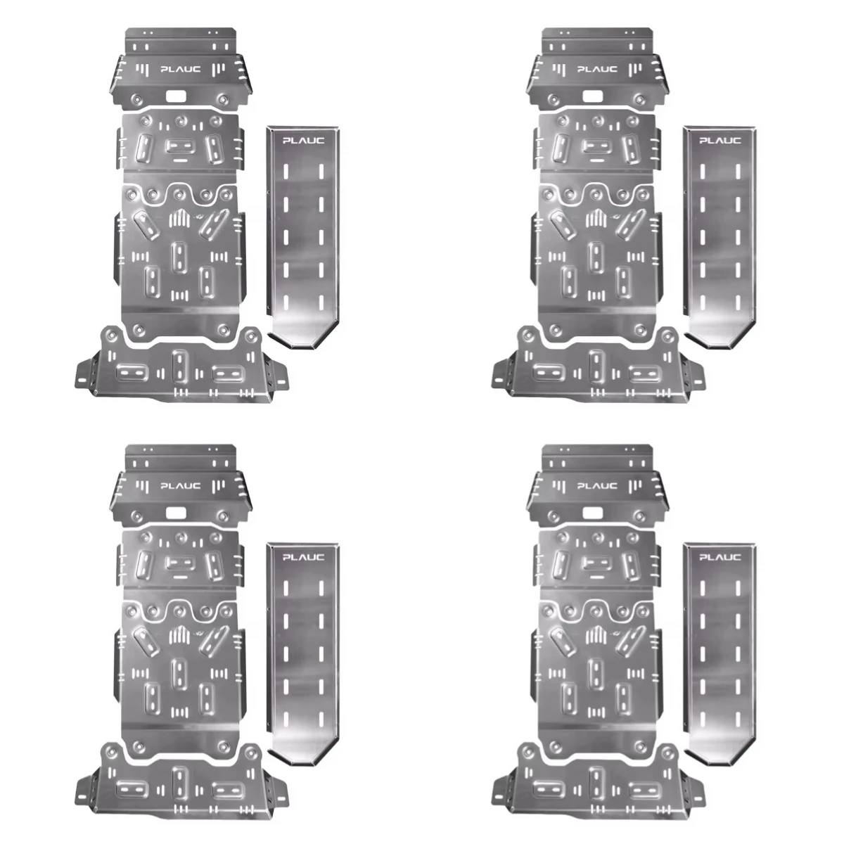 New Upgraded 8/5mm Aluminum Alloy Chassis Guard Bottom Protector Engine Protector Chassis Anti-Skid Plate for H9