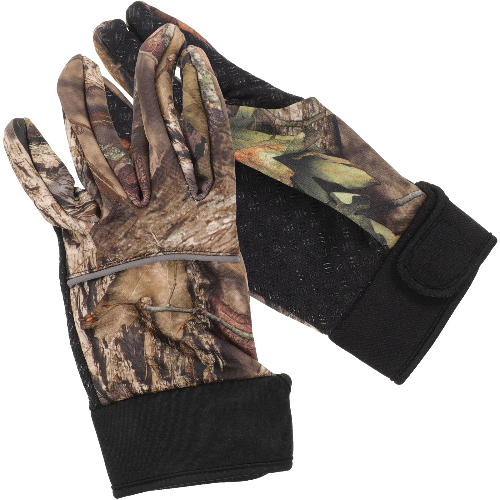 

Thickened Ski Gloves Anti-Slip Grip Cycling Touchscreen Compatible Warm Camouflage Outdoor Gloves For Hiking Rafting Paddling