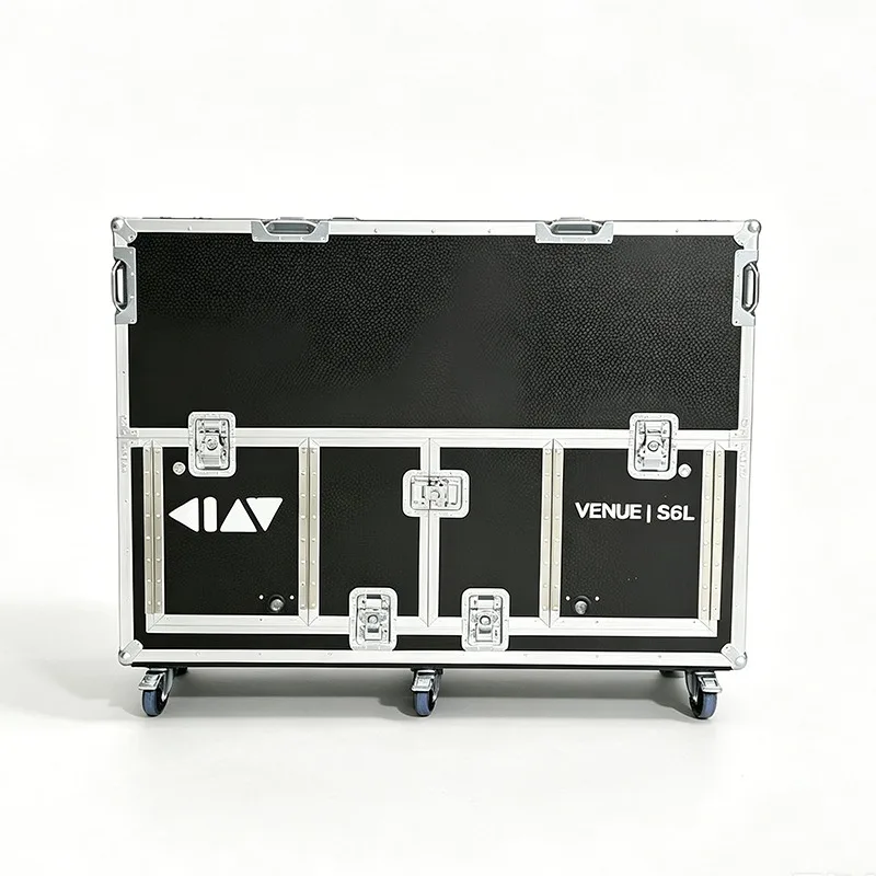 Logo Design Hydraulic Flip Flight Cases 2U SL6 Fightcase for Ampliter Mixer