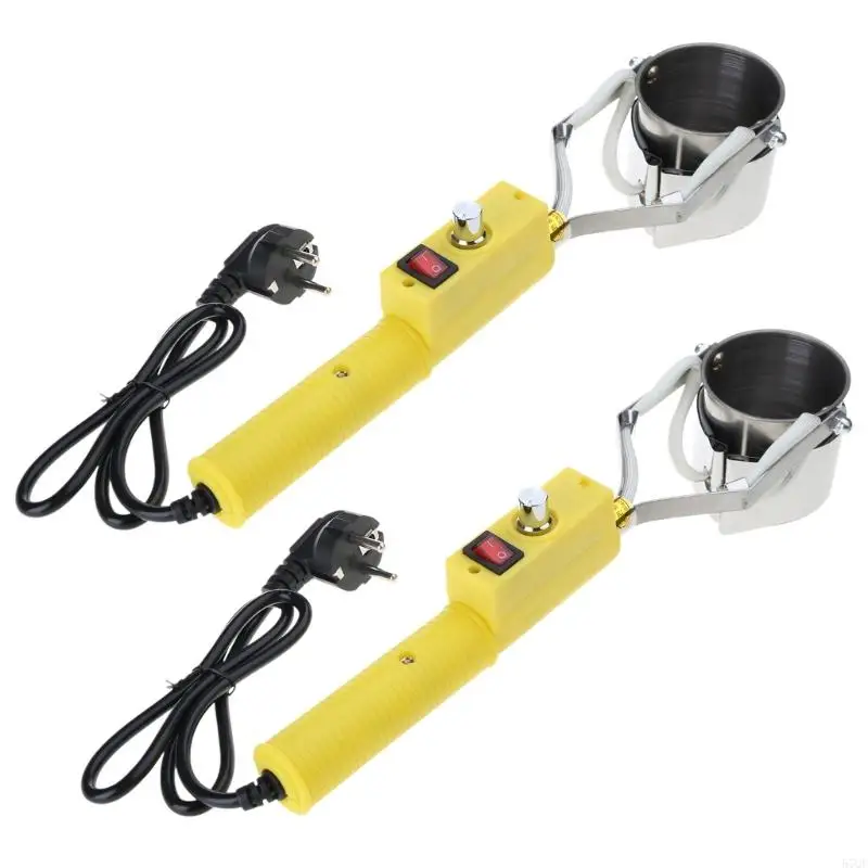 

57QF Handheld Solder Pots with Quick Heating Tin Melting Function 300W 500W for Auto Repair and Forging Tasks