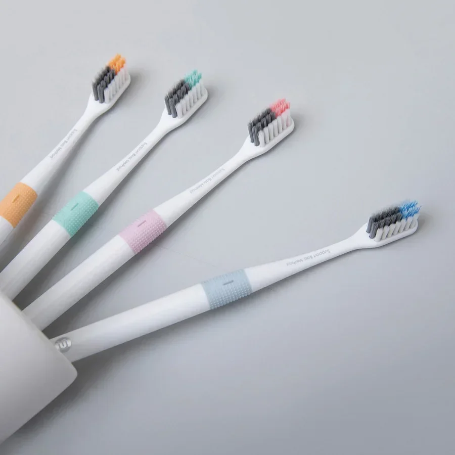 Youpin Doctor B Tooth Bass Method Better Brush Wire Including Travel Box Toothbrush Adult Oral Cleaning Teeth For Couple