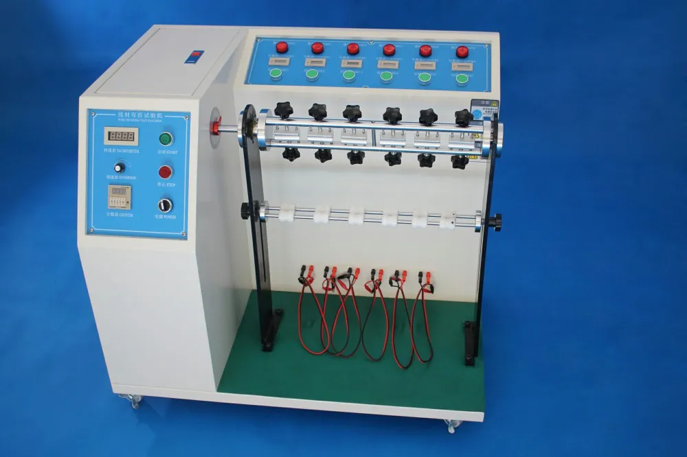 Wire Cable Bending Tester Wire Swing Flexing Testing Machine Power Cord Repeated Bending Durability Tester