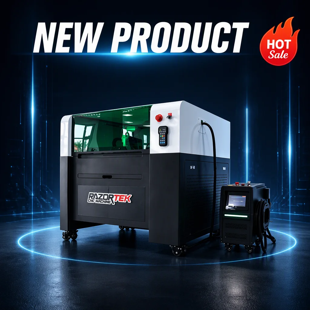 6 in 1 Multi-function Fiber Lazer Combimed Machine Cutting Welding Marking Cleaning