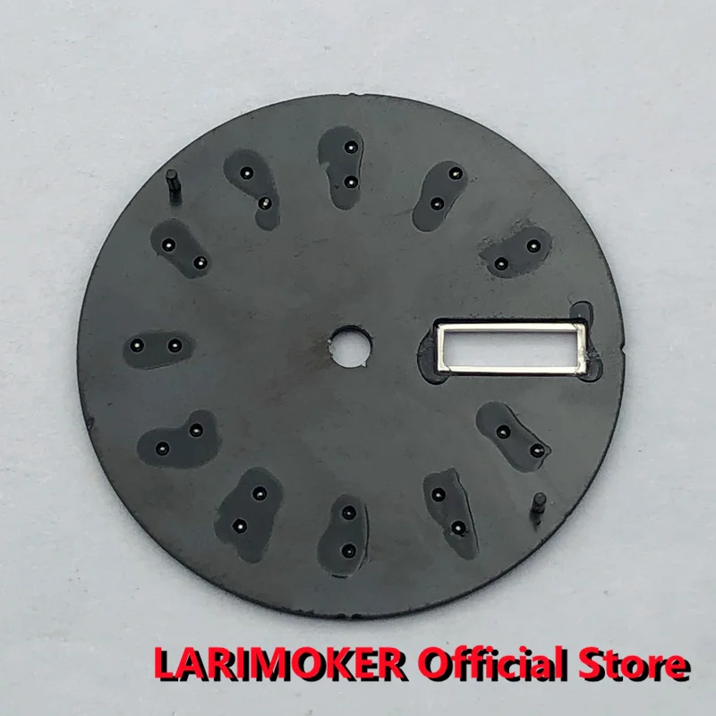 LARIMOKER 29MM Black Blue Grey Green Luminous Dial and Watch Hand for NH36A Movement Leisure Watches Accessories