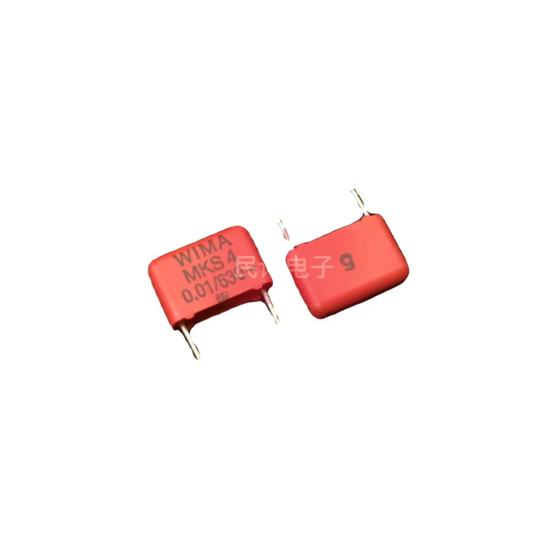 

10 шт./новый конденсатор Weimar MKS 4 630 В 0,01 мкФ 630 В 103 10NF расстояние ножки 10 мм