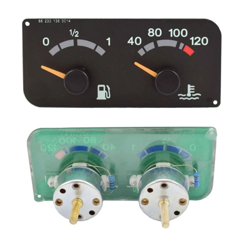 3-In-1 Oil Level Water Temperature Gauge For SCANIA OEM Number: 1434134, 1109997, 1423207 12- 24V Accessories