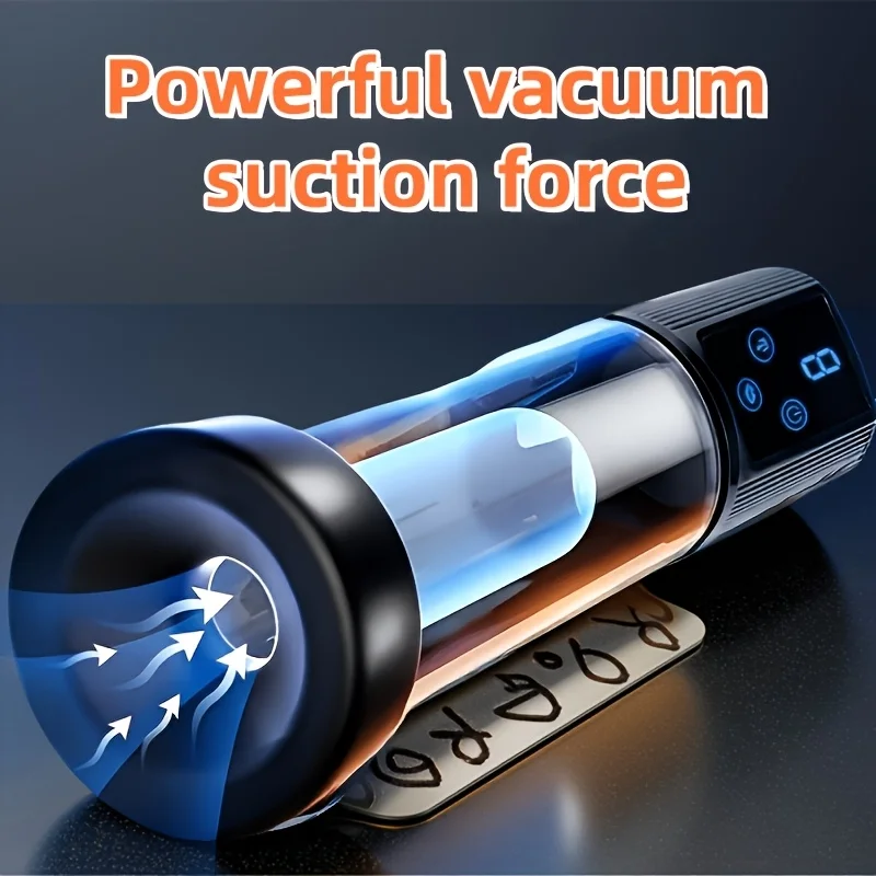 Penis Expander Electric Penis Vacuum Suction Device Men's Sex Toys Portable Male Masturbator Delayed Ejaculation 18+