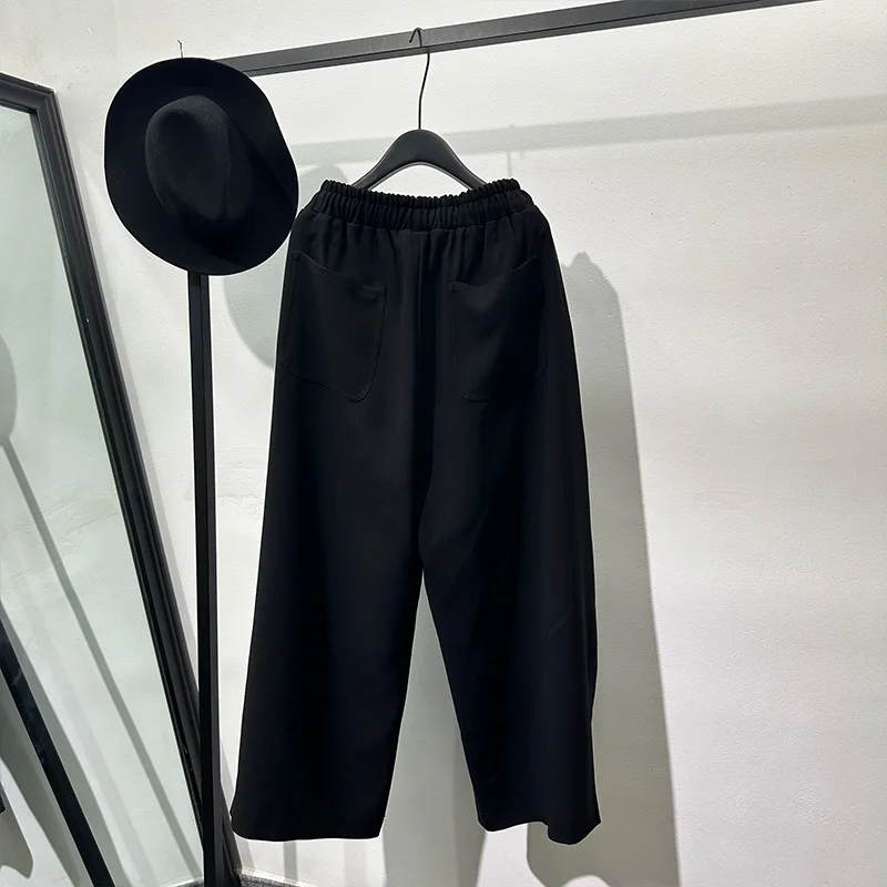 

Matchet Pants Men's Dark Style Retro Design Simple Wide-Leg Popular Stylish and Unique Stretchy Straight-Leg