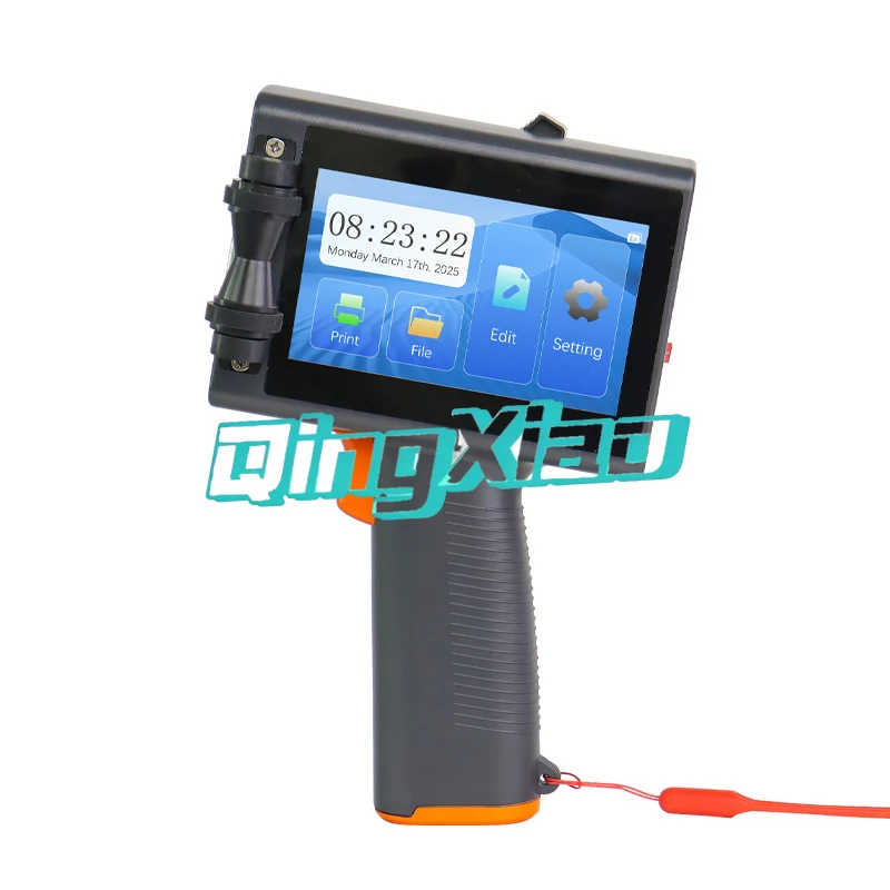 Handheld Inkjet Printer Production Date Two-Dimensional Code Logo Printer Packaging Bag Plastic Bottle Inkjet Printer High Speed