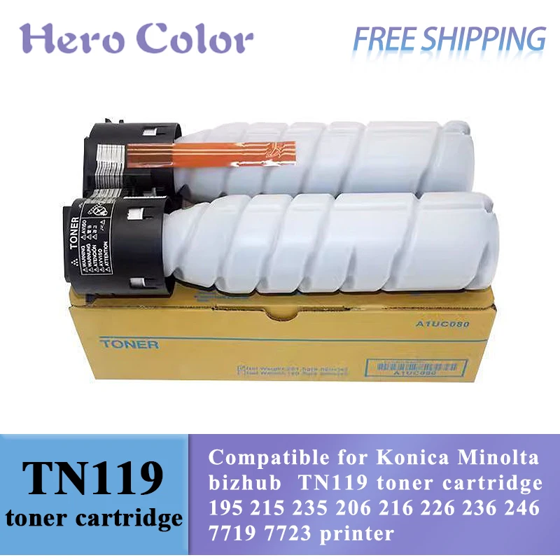 

Совместим с TONER TN119 195 215 235 206 216 226 236 246 7719 7723 7721