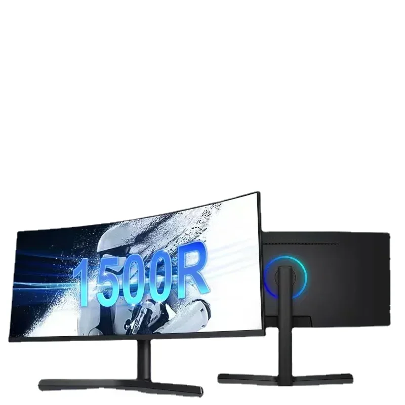 34-Inch 2K High Brush Curved Hairtail Screen Quasi 4k165hz Wide Screen 21:9 E-Sports Games IPS Display