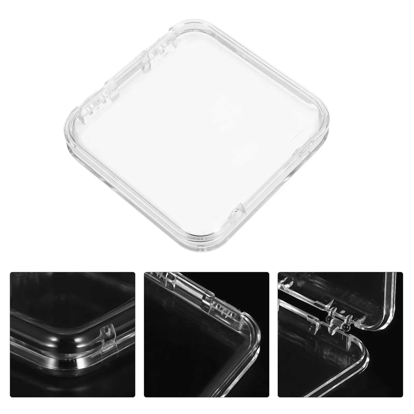 

24 Pcs Portable Jewelry Storage Box Nail Business Supplies Art Acrylic Tip Organizer False Case Tips Boxes