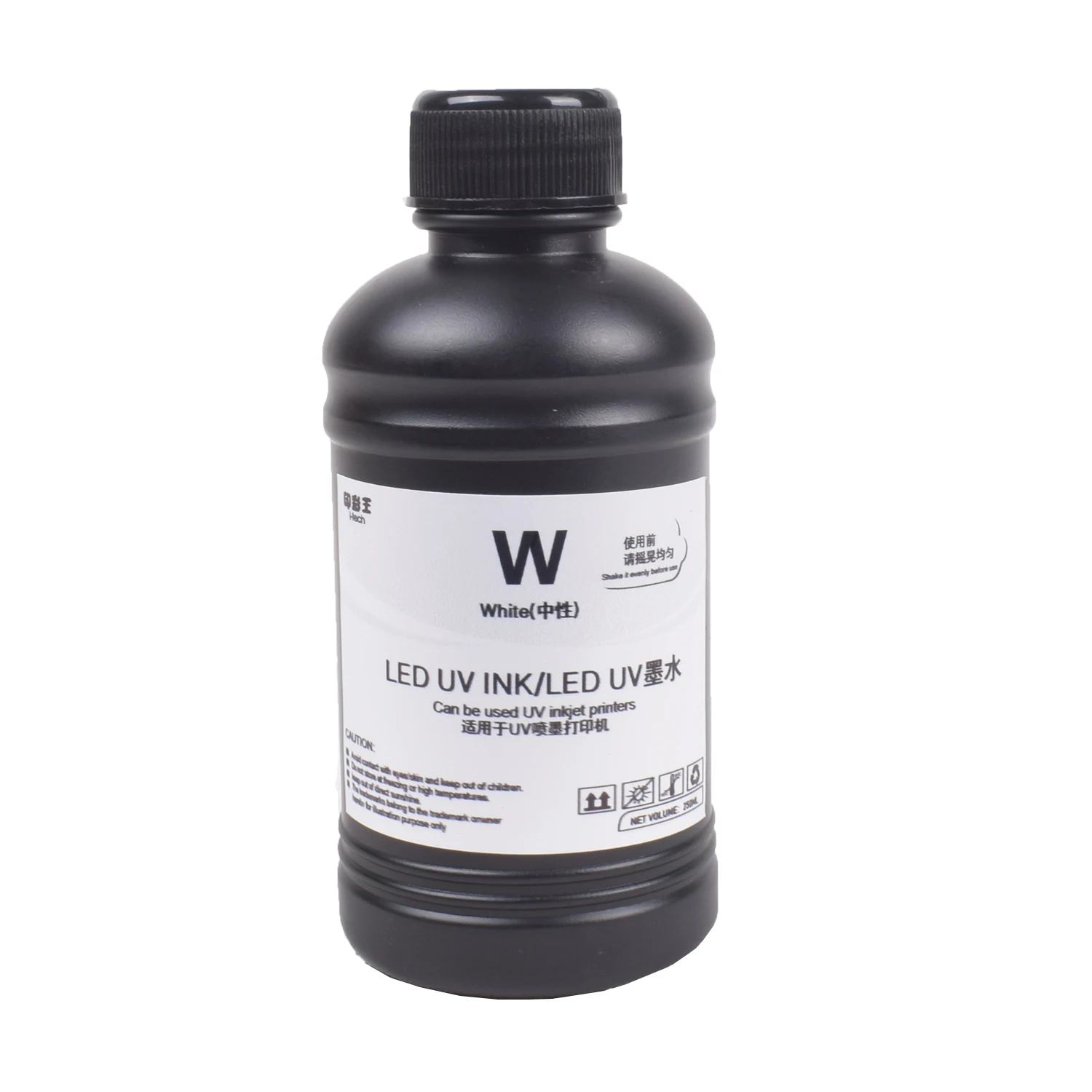 [EU 재고] UV 잉크 250ML UV 프린터 잉크 1390 L800 6090 UV 프린터 500ML UV 천연 잉크 CMYKW 5x500ML 5X250ML 빠른 배송
