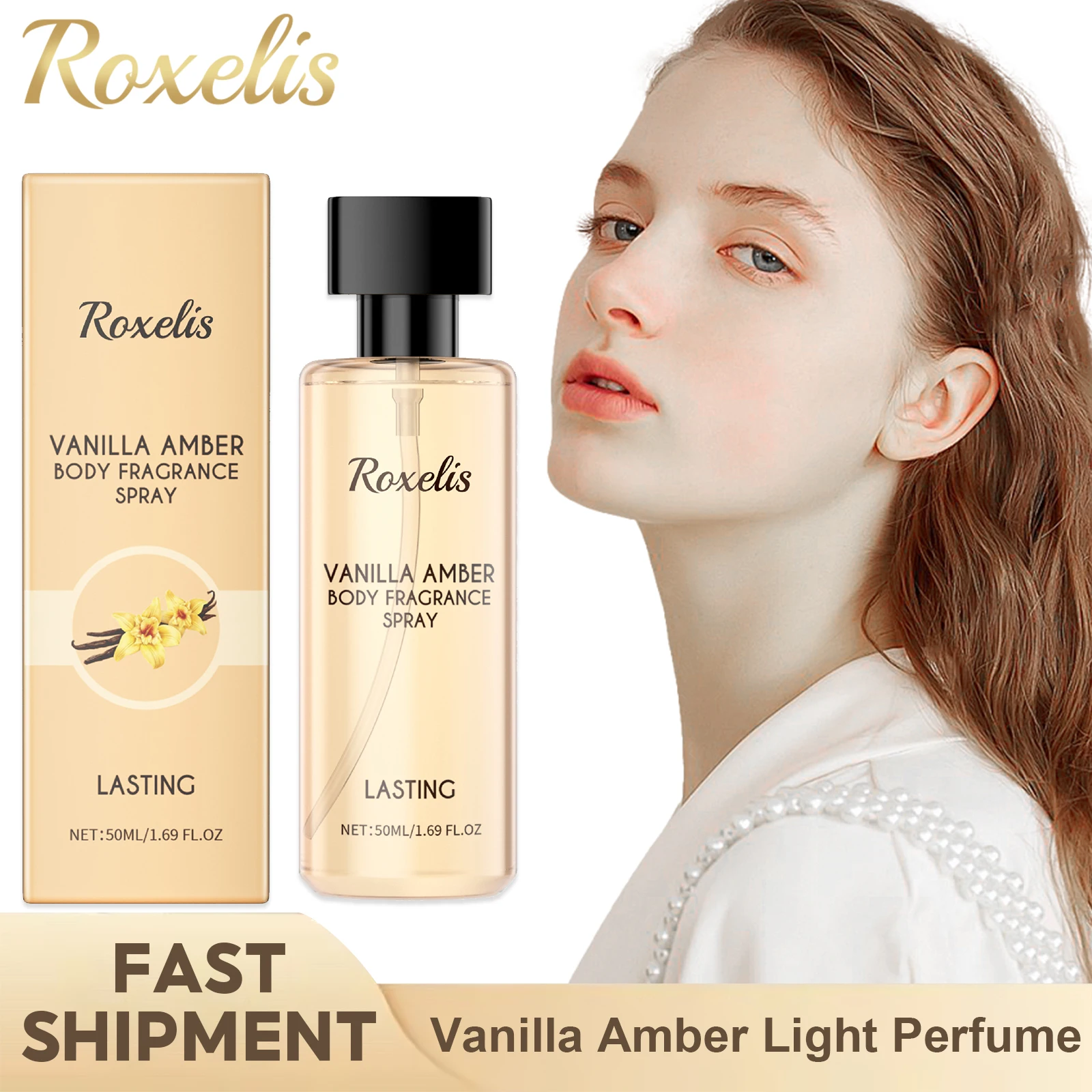 Women Perfume Spray Lasting Amber Vanilla Fragrance Dating Flirting Encourage Show Charming Eau De Parfum To Attract Men Gift