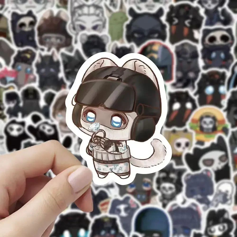 100pcs Game Call of Duty Ghost Cartoon Graffiti Stickers Phone Guitar Laptop Notebook Suitcase Waterproof Sticker Kids