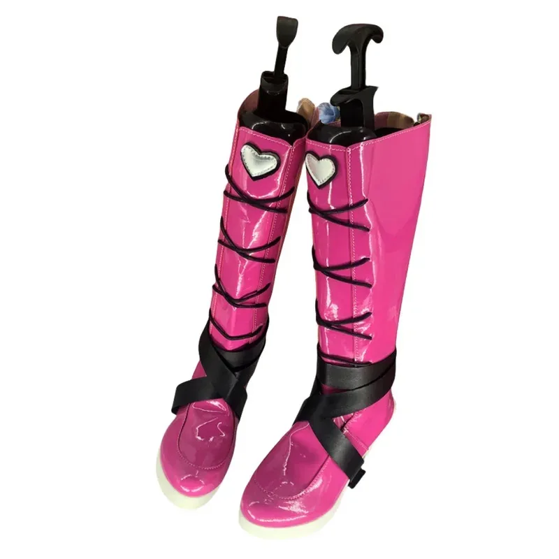 

wiwiwi 123Draculaura Cosplay Boots Anime High School Shoes