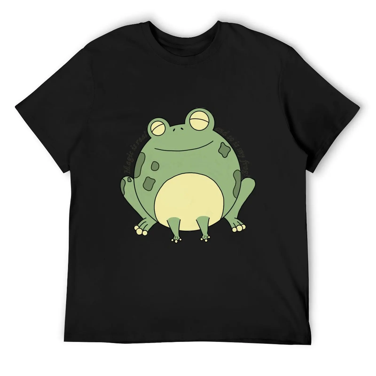 Boggy the Froggy T-Shirt hippie clothes summer top men clothing