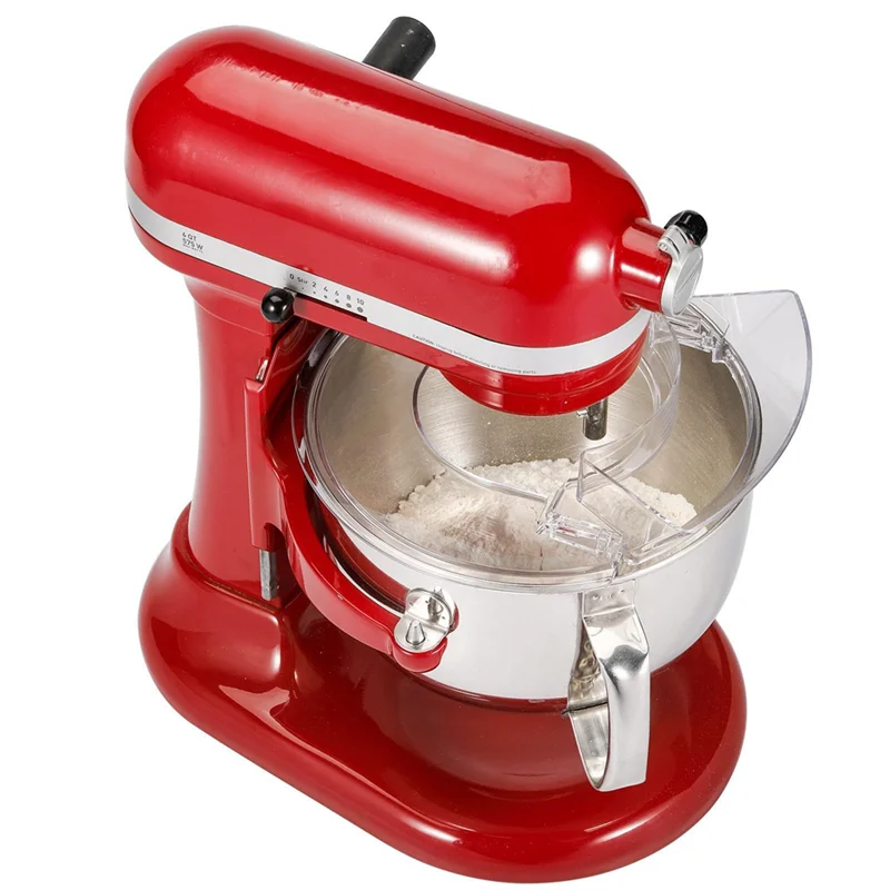 M14K-Removable Pouring Chute Splash Guard For Kitchenaid 5.5-7 Quart Bowl-Lift Stand Mixer Pouring Shield