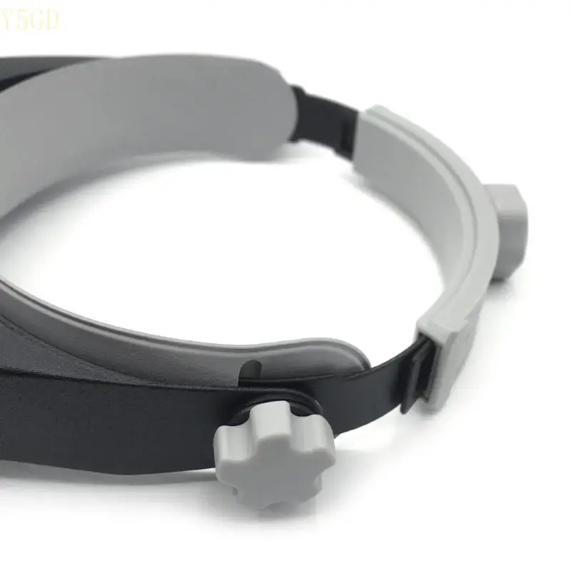 

Y5GD LED Light Glasses-Magnifier Eye Loupe-Magnifier for Jewelry Reading Watch Repair