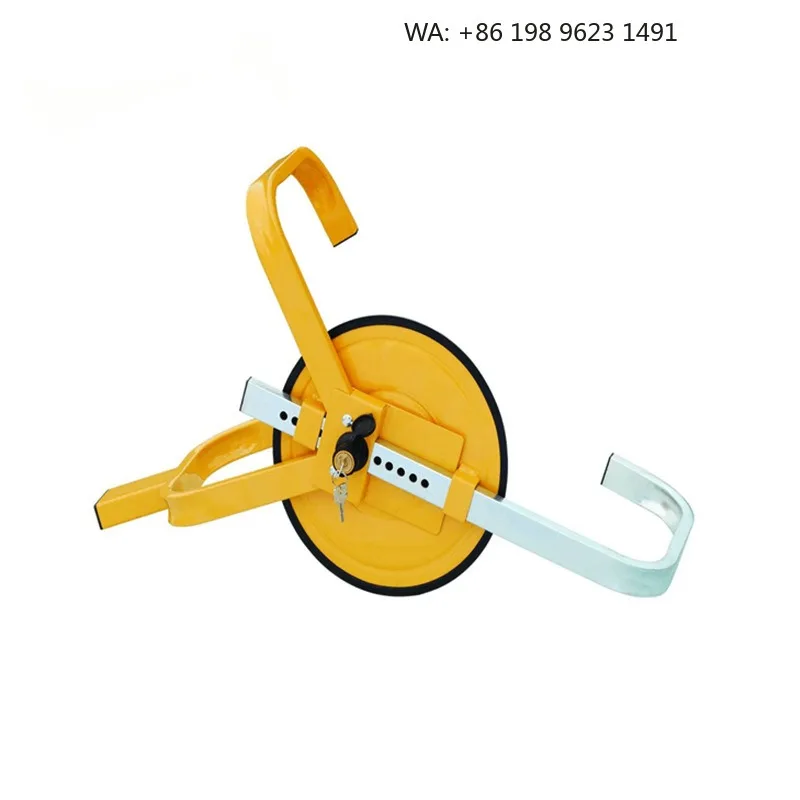 Adjustable Tire Wheel Anti Theft Clamp Lock Parking Security Guard Solid Metal Frame For All Saloon SUV Trailer Models
