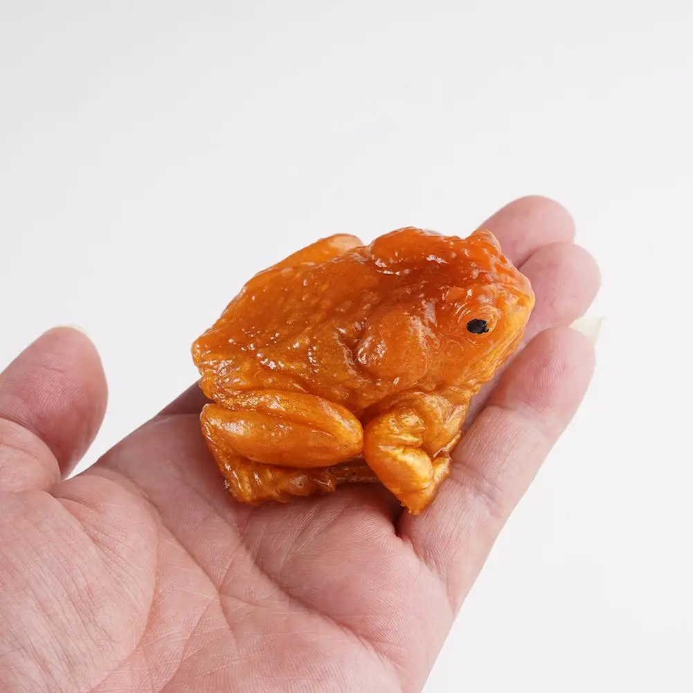 1pcs Funny Toad Frog Squishy Ornament Stress Relief Prank For Kids Funny Meme Party Birthday Gift Frog Squeezing Desk Ornament