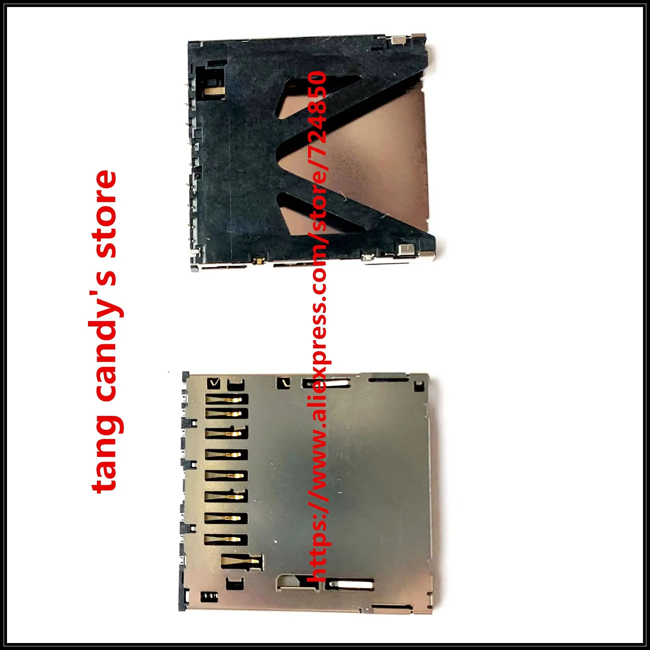 أجزاء إصلاح حامل فتحة بطاقة الذاكرة SD لكاميرا نيكون L110 L120 L210 P100 P80 L310 S100 L820 J3