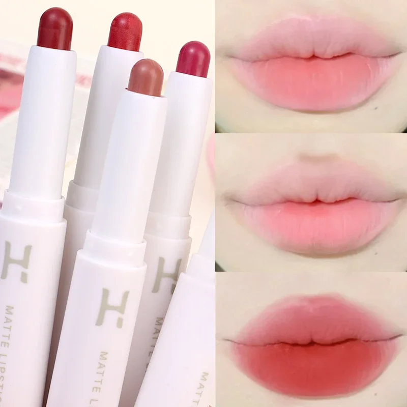 Double Headed Nude Lip Liner Pen Waterproof Smooth Lipstick Matte Red Brown Contouring Lips Shape Lip Liner Makeup Lips Cosmetic