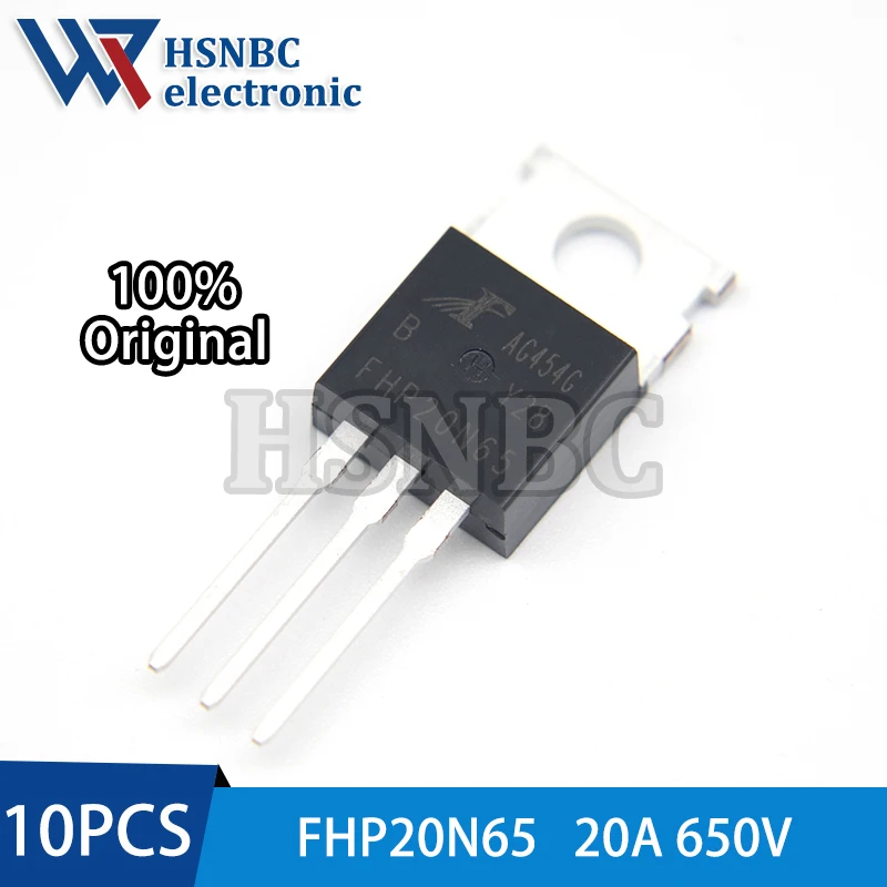 

10PCS FHP20N65 20N65 FHP20N65B TO-220 20A 650V N-channel Power MOSFET Transistor 100% New Original