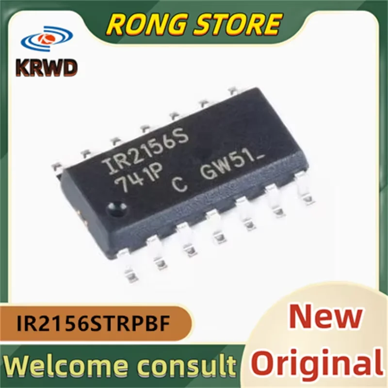 (5PCS)  IR2156S New and Original Chip IC IR2156STRPBF  IR2156STR   IR2156 SOP-14